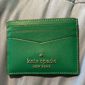 Kate Spade Green Card Holder